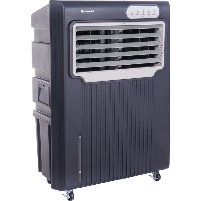 Honeywell CO70PE 148 Point Indoor/Outdoor Evaporative Air Cooler, Grey/White N11