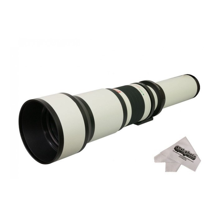 Opteka 650-1300mm HD Telephoto Zoom Lens for Canon EF EOS Digital SLR Camera N2