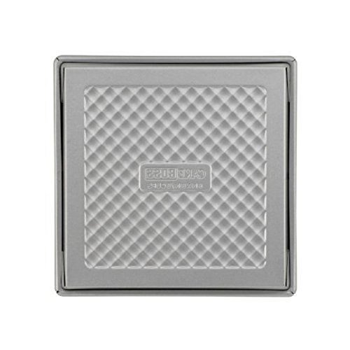 Cake Boss Professional Nonstick Bakeware 3-Piece Square Cake Pan Set, Silver New