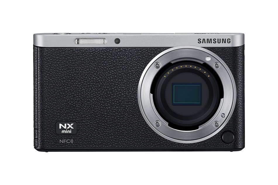 Samsung NX Mini 20.5MP CMOS Smart WiFi & NFC Mirrorless Digital Camera with 9-27mm Lens and 3" Flip Up LCD Touch... N120
