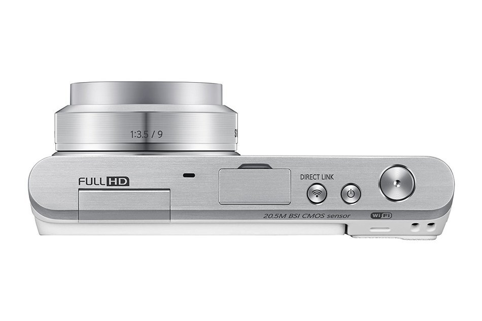 Samsung NX Mini 20.5MP CMOS Smart WiFi & NFC Mirrorless Digital Camera with 9-27mm Lens and 3" Flip Up LCD Touch... N124