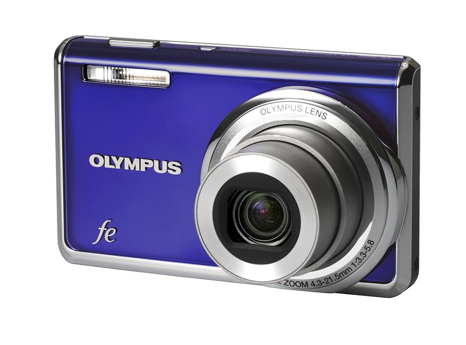 Olympus FE-5020 12MP Digital Camera with 5x Wide Angle Optical Zoom and 2.7 inch LCD (Royal Blue) N3