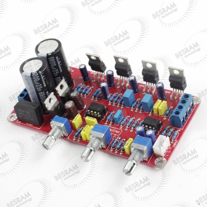 TDA2030A+NE5532 IC 2.1 Channel Filter Subwoofer Amplifier Board 18W&times;2 36W 12V AC N2