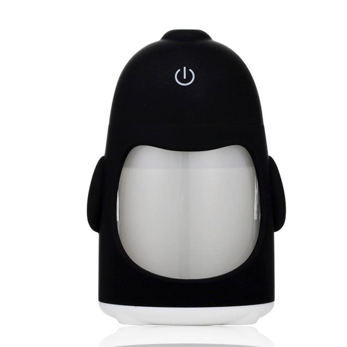 Dacawin Portable Penguin Humidifier Mini Night Light USB Humidifier Air Purifier (White) N2