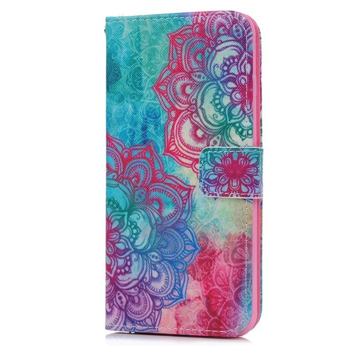 iPhone 7 Plus Case (5.5") - Wallet Slim Fit Folio Style Stand Digital Print PU Leather Flip Case with High Protective... N19