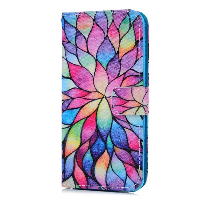 iPhone 7 Plus Case (5.5") - Wallet Slim Fit Folio Style Stand Digital Print PU Leather Flip Case with High Protective... N21