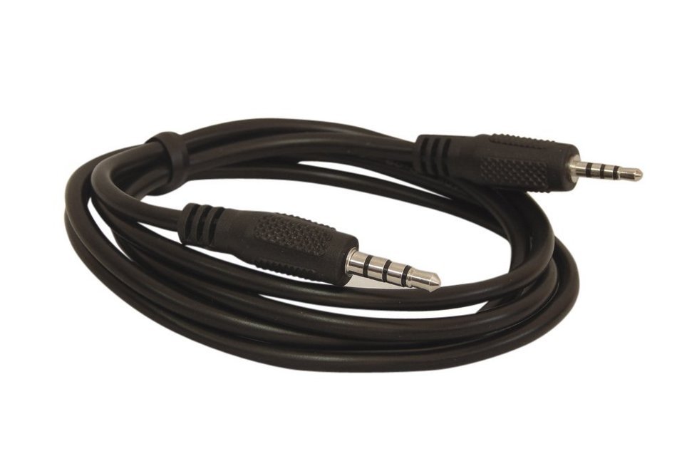 YCS Basics 3 foot 2.5mm male to 3.5 male 4 conductor N2