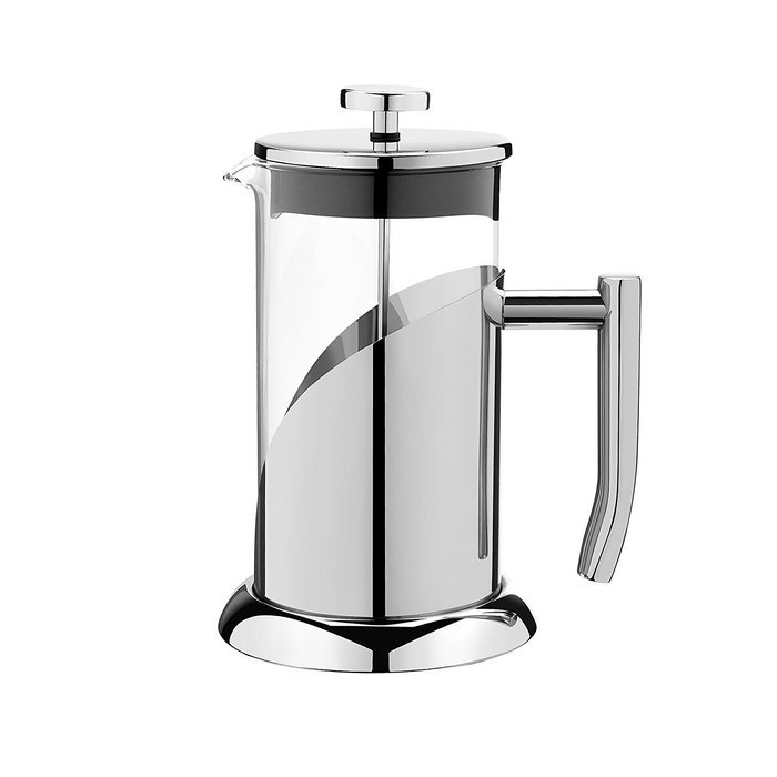 Sofia's Treasures Stainless Steel Angelica French Press Coffee Maker & Tea Press 34 oz with Guide and Coffee Scoop N2