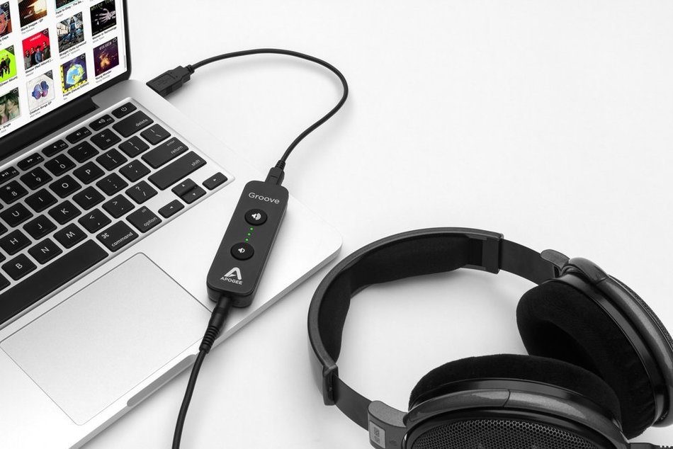 Apogee GROOVE Portable USB DAC and Headphone Amplifier for Mac and PC N8