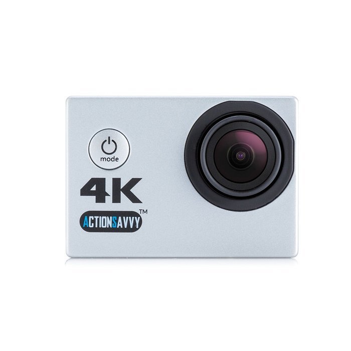ActionSavvy Inspire 4K Action Camera 25FPS 98feet Waterproof Wireless 2' Screen Wide Angle Surfing Diving Snorkeling... N4