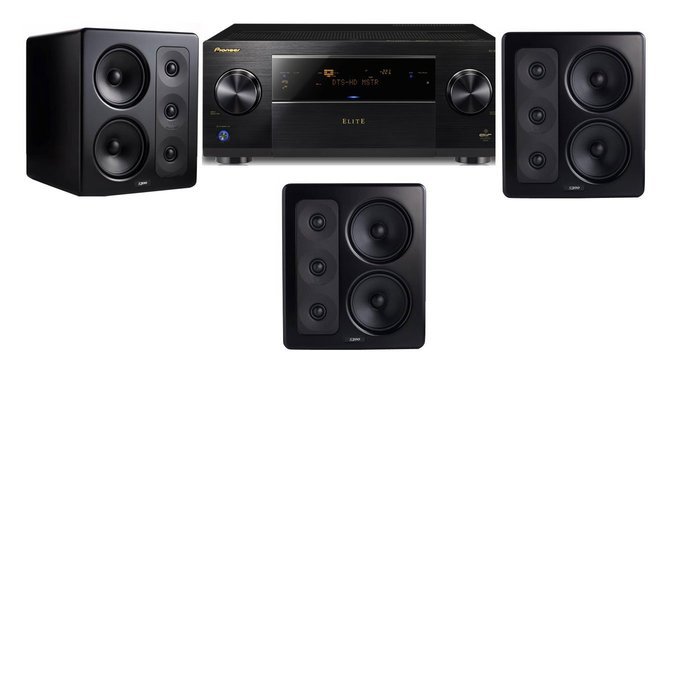 M&K Sound S300 Monitor Speaker 3.0 Pioneer Elite SC-89