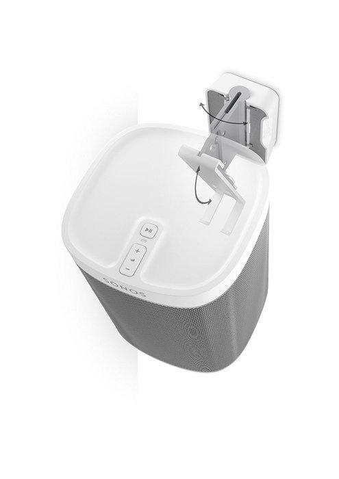 Vogel's SOUND series for SONOS, SOUND 4201W for SONOS PLAY 1, Wall Mount, White/Silver (single mount) N11