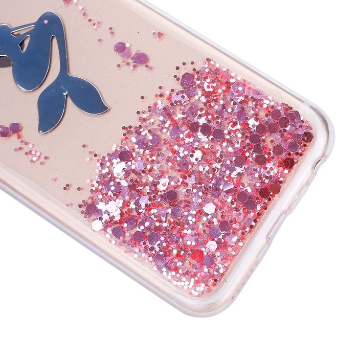 iPhone 6S Plus Case,iPhone 6/6S Plus Bling Glitter TPU Case,PHEZEN Mermaid Pattern Shiny Sparkling Glitter Flexible... N20