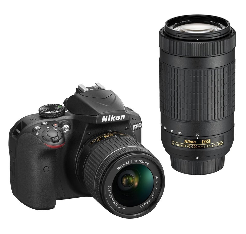 Nikon D3400 w/ AF-P DX NIKKOR 18-55mm f/3.5-5.6G VR & AF-P DX NIKKOR 70-300mm f/4.5-6.3G ED N9
