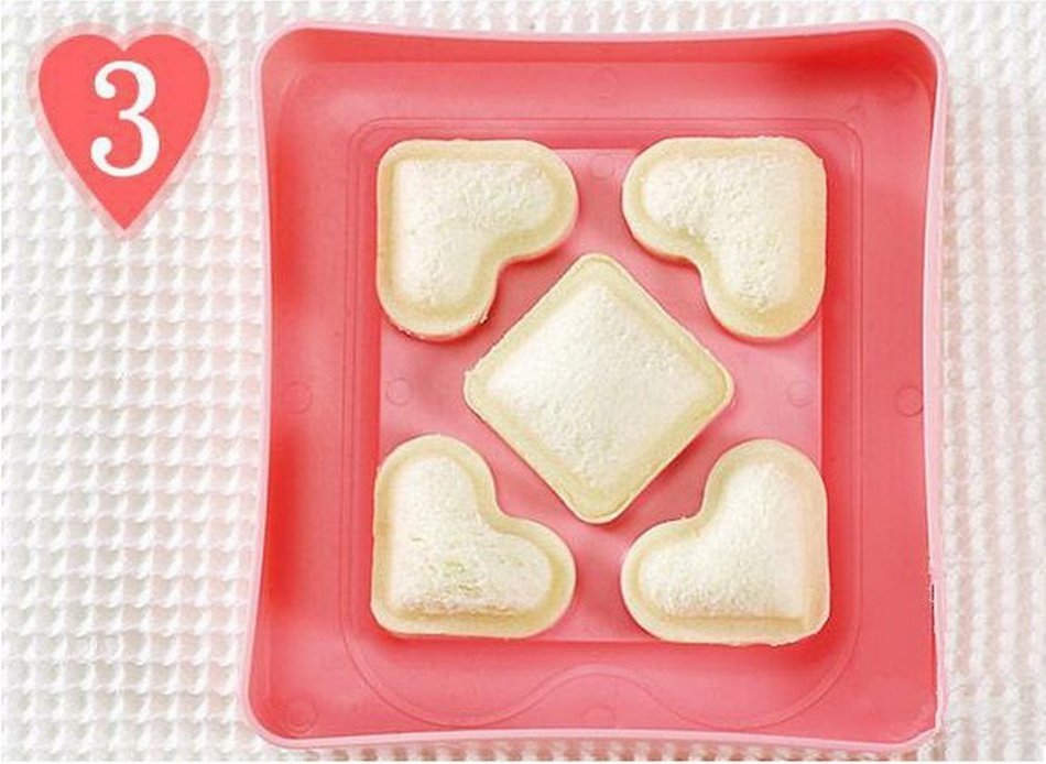 I'm Gift, Mini Heart DIY Baking Pan, Pink Mini Heart