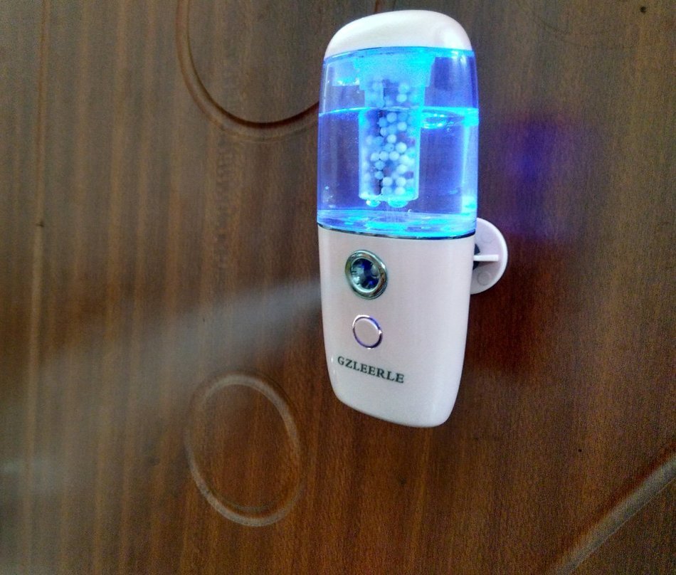 GZLEERLE Women's Mini USB Air Mist Humidifier Pink N6