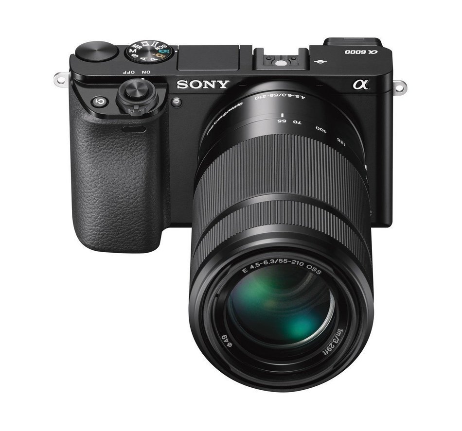 Sony Alpha a6000 Mirrorless Digital Camera with 16-50mm and 55-210mm ...