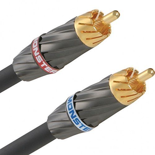 Monster Silver Ultra High Performance Stereo Audio Cable- 3 M. N3