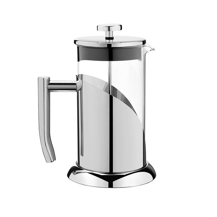 Sofia's Treasures Stainless Steel Angelica French Press Coffee Maker & Tea Press 34 oz with Guide and Coffee Scoop N5