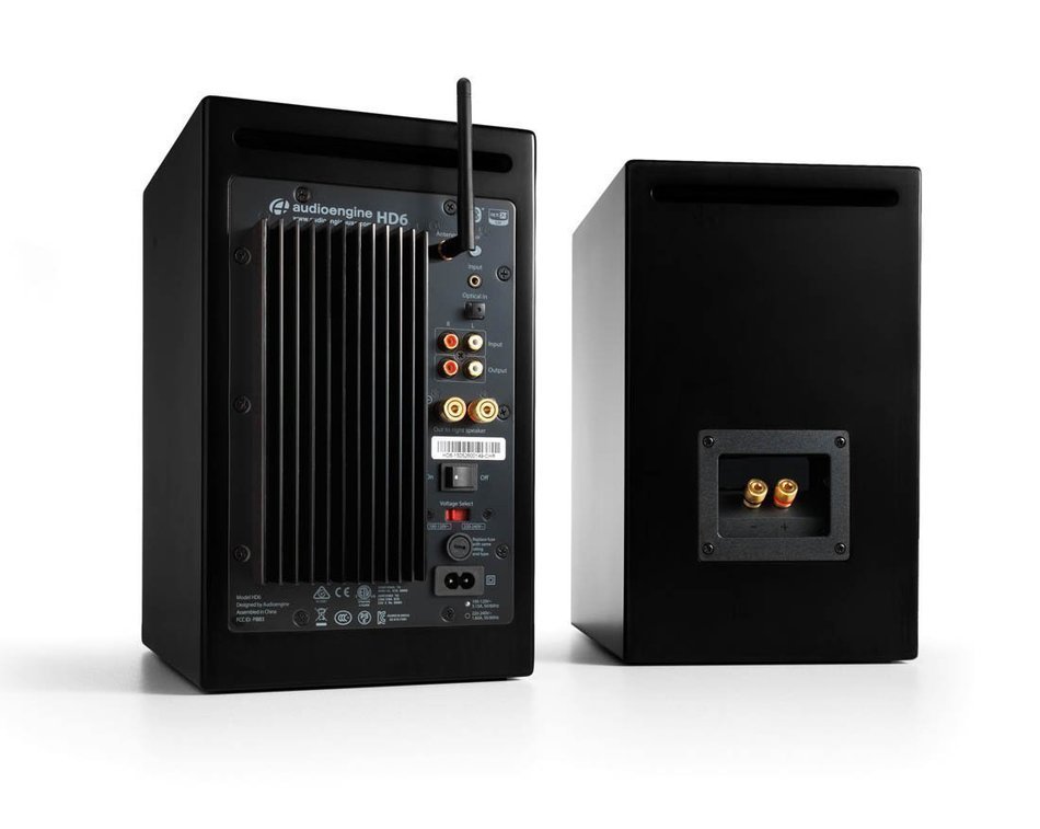Audioengine HD6 Powered Speakers (Pair) Walnut N3