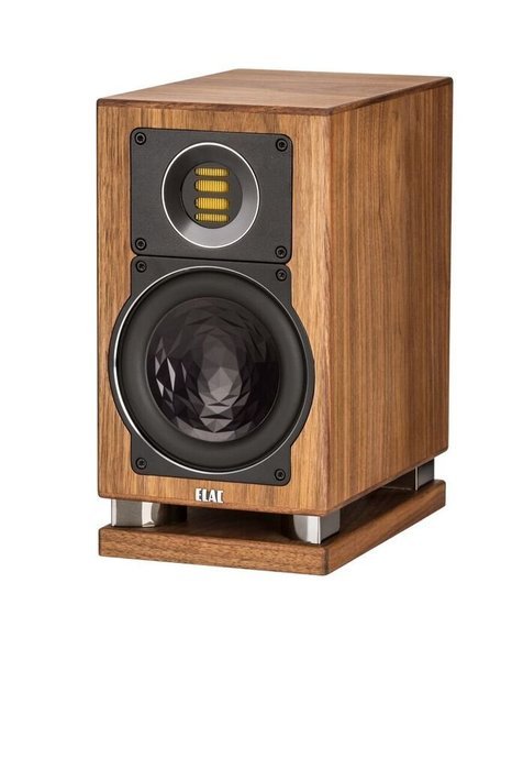 ELAC BS403 Bookshelf Home Speaker (Pair, Walnut)