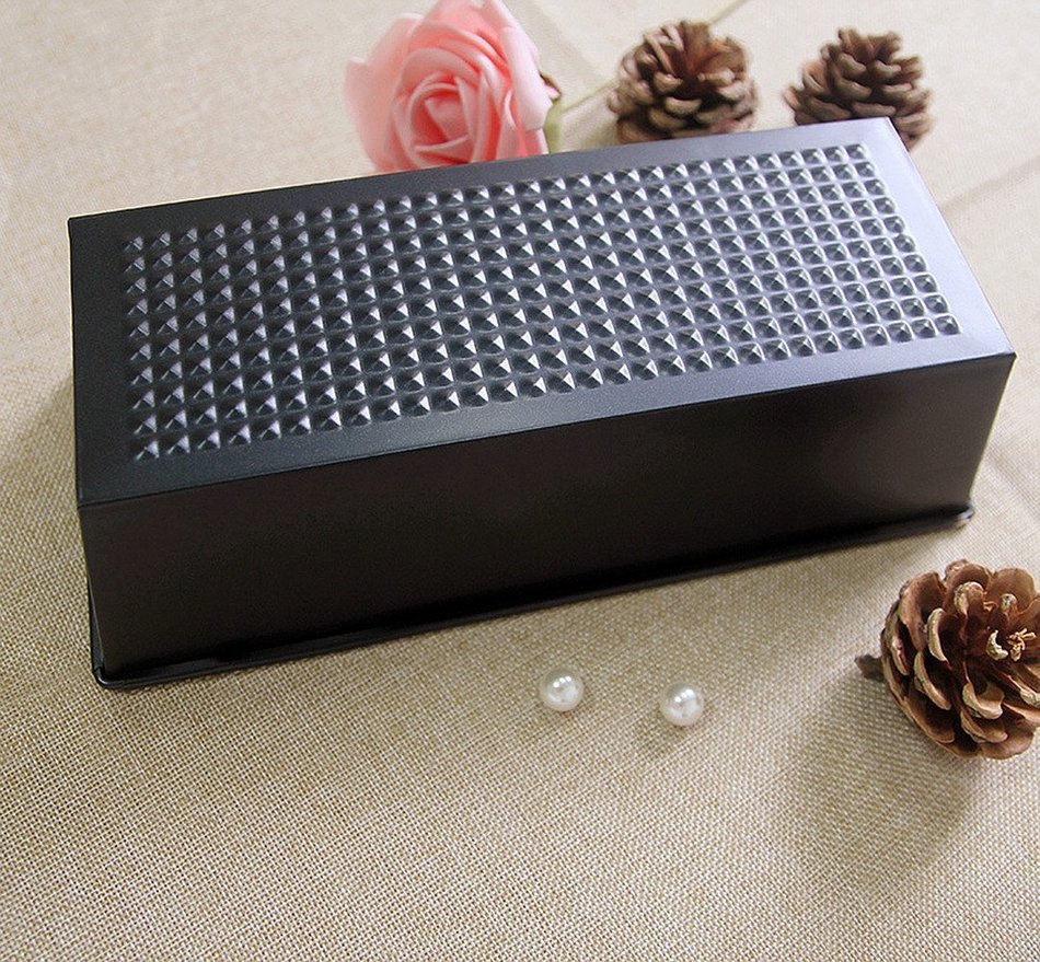 Meleg Otthon Nonstick Square Bread Loaf Pan , Perfect Meatloaf Pan,Toast Box Mold Carbon Steel,Bakeware Pan for... N10