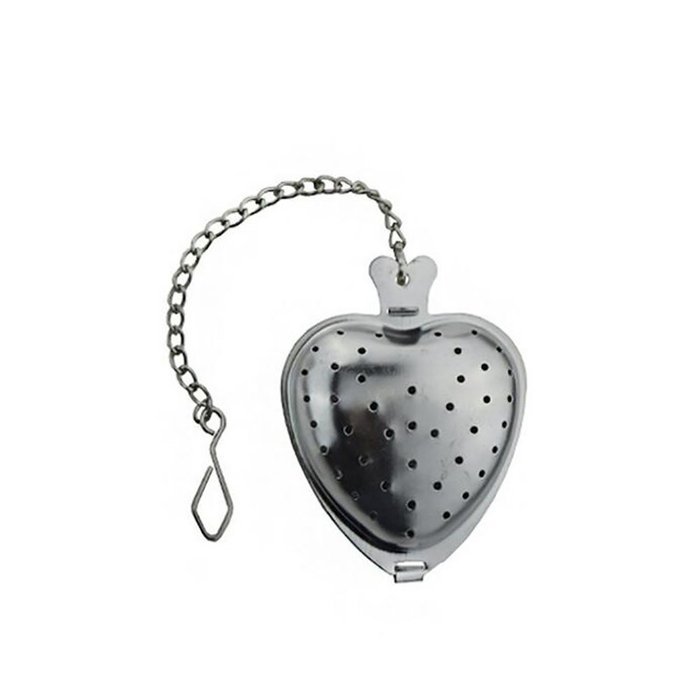 Autohome Tea Infuser Stainless Steel Strainer & Steeper 2 Pack - Heart-shaped Chain N6