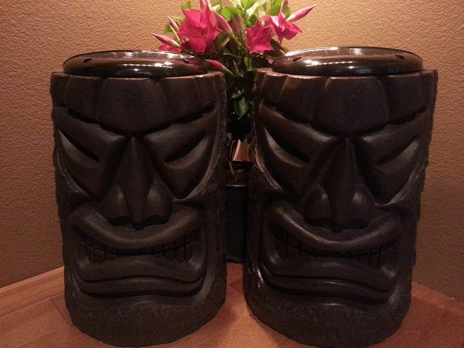 Angry Tiki Speaker Pair (Coco)