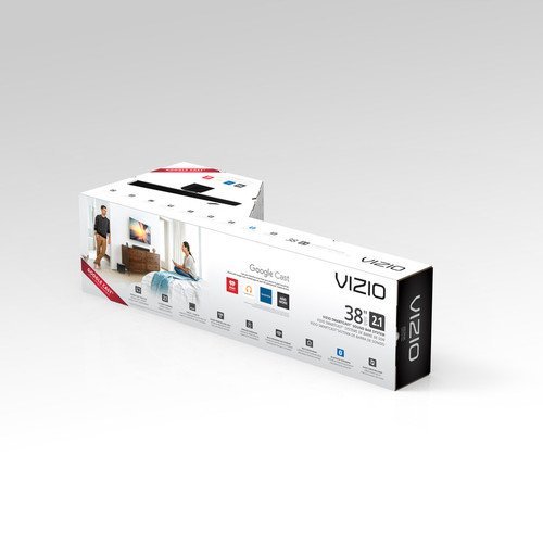 VIZIO SB3821D6 SmartCast38” 2.1 Sound Bar System (2016 Model) N3 free