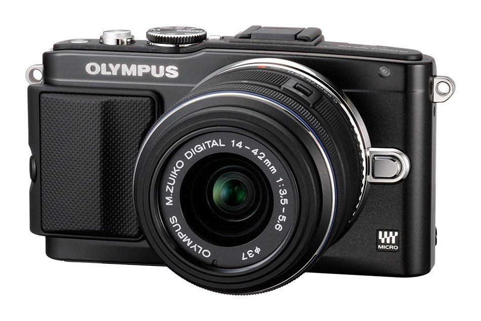 Olympus E-PL5 Mirrorless Digital Camera with 14-42mm Lens (Black) N52