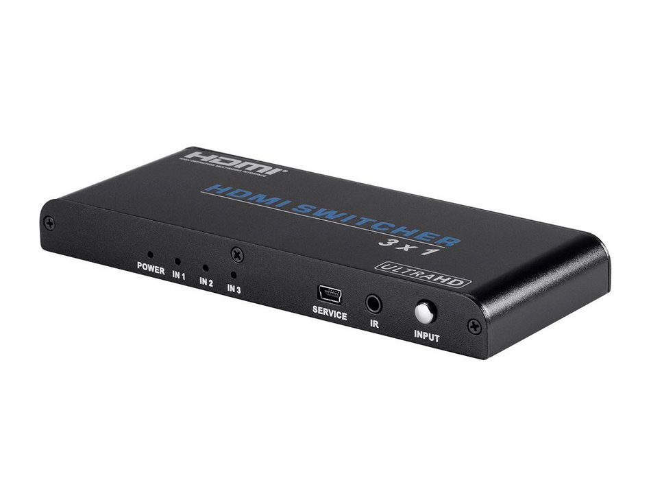 Monoprice Blackbird 4K Pro 3x1 HDMI Switch with HDCP 2.2 Support (1) N4