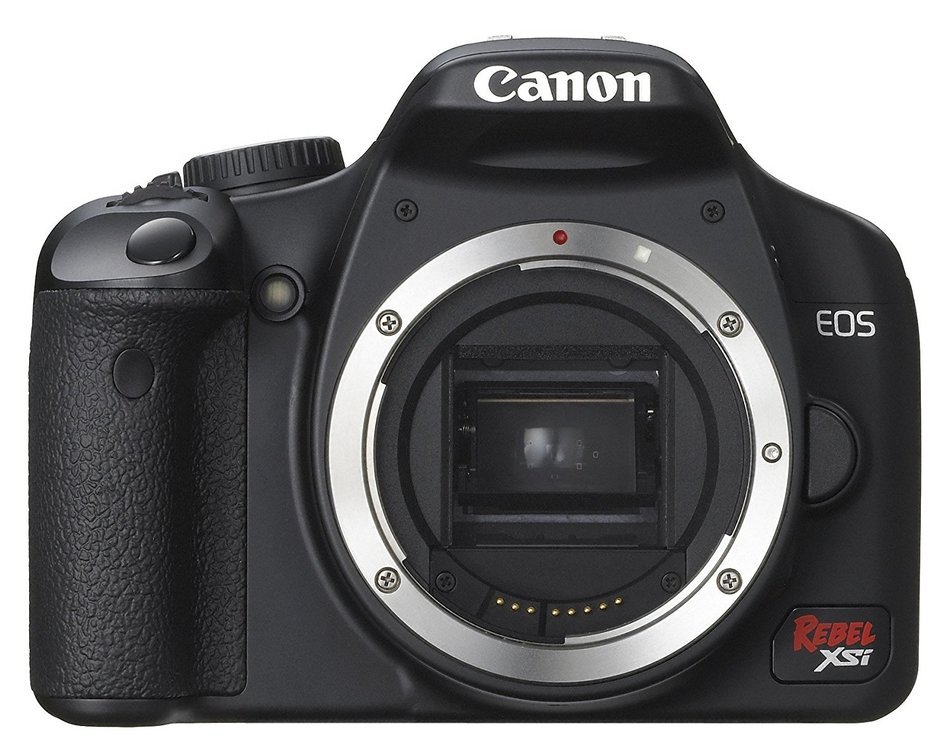 Canon Digital Rebel XSi 12.2 MP Digital SLR Camera (Black Body Only) N3