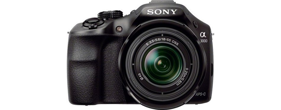 SONY ALPHA 3000 KIT 18-55 MM SCHWARZ ILCE-3000K Camera N5