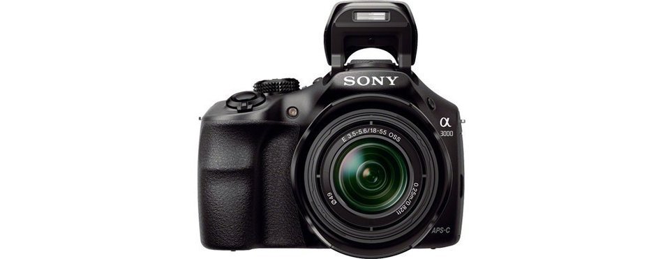 SONY ALPHA 3000 KIT 18-55 MM SCHWARZ ILCE-3000K Camera N6