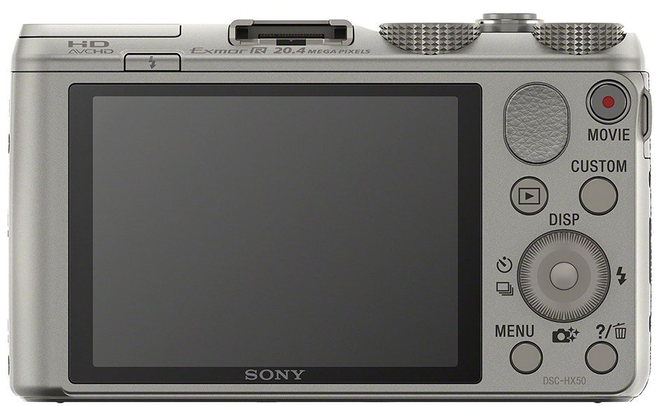 Sony DSC-HX50V/S 20.4MP Digital Camera with 3-Inch LCD Screen (Silver) N11