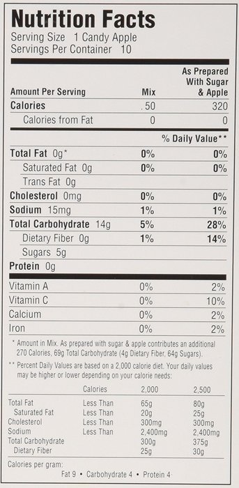 Concord Foods Candy Apple Red Kits, 5-Ounce Box (VALUE Pack of 24 Boxes)