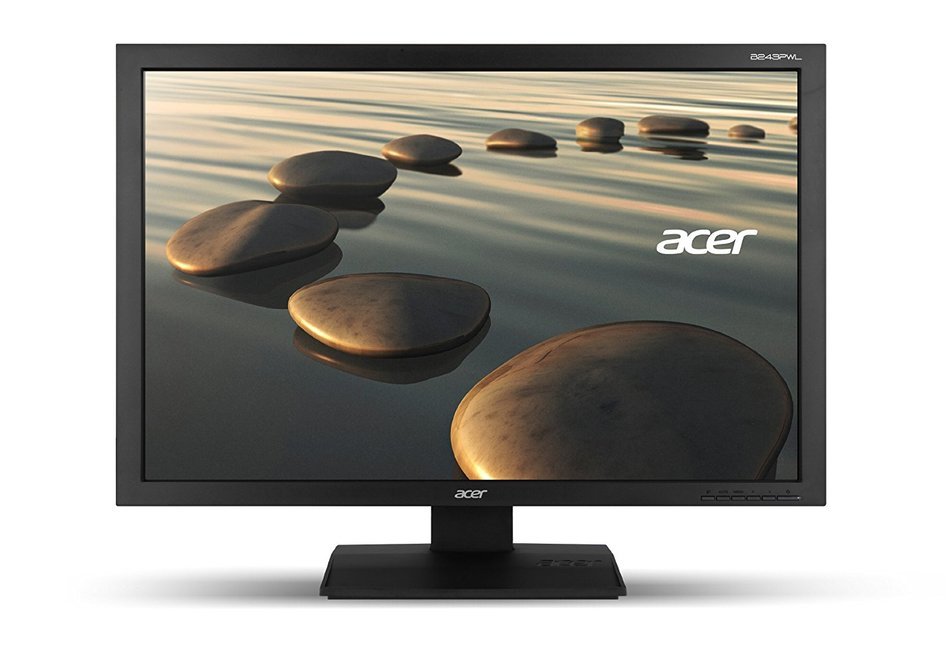 Acer B243PWL Ajbmdrz 24-Inch Screen LED-Lit Monitor N4