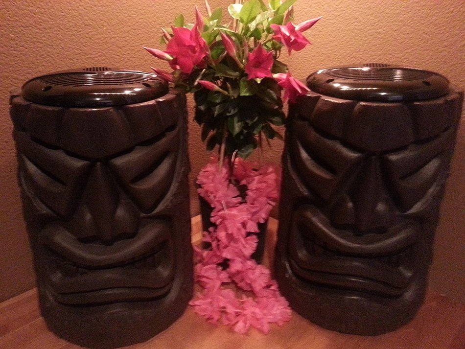 Angry Tiki Speaker Pair (Coco) N2