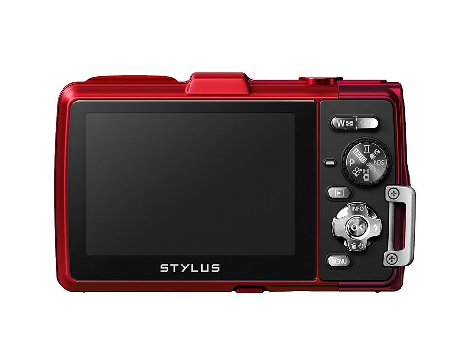 Olympus Stylus TG-830 iHS Digital Camera with 5x Optical Zoom and 3-Inch LCD (Black) (Old Model) N10