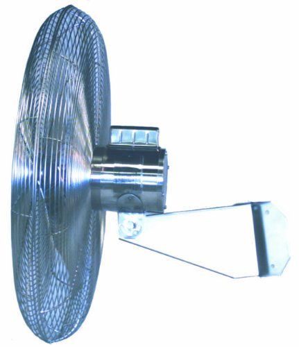 Airmaster 70767 Washdown Air Circulator, Wall Mount Model, 30" Prop Diameter, 115V, 1/3HP Motor