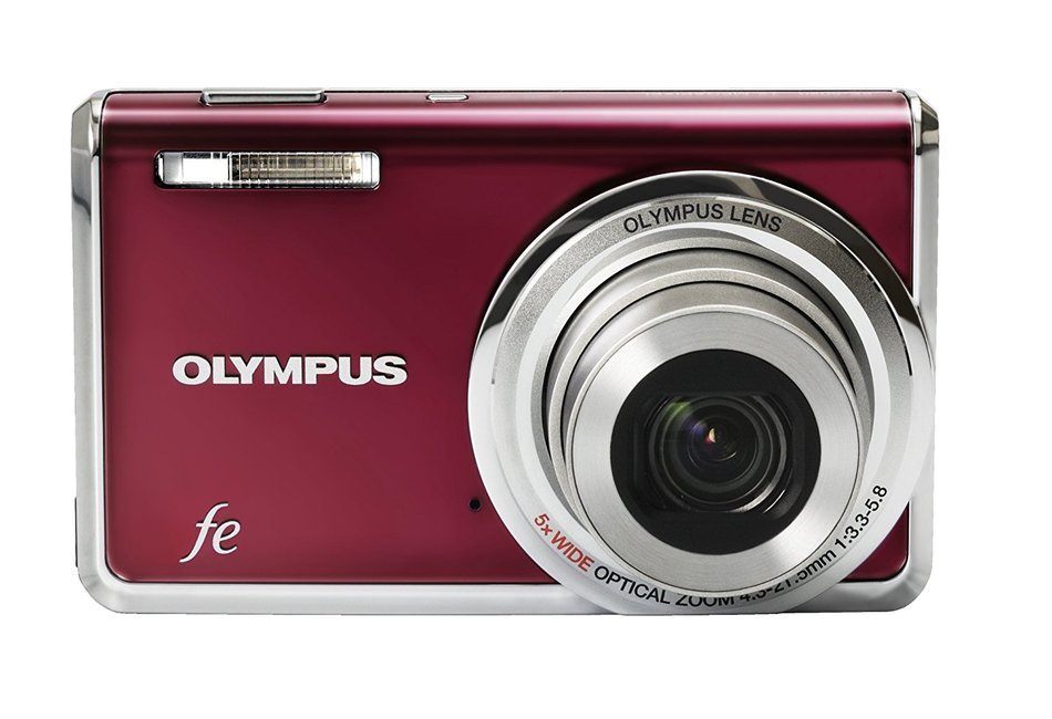 Olympus FE-5020 12MP Digital Camera with 5x Wide Angle Optical Zoom and ...