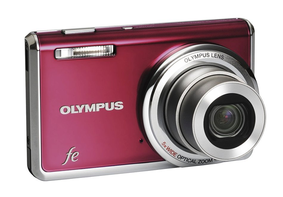 Olympus FE-5020 12MP Digital Camera with 5x Wide Angle Optical Zoom and ...