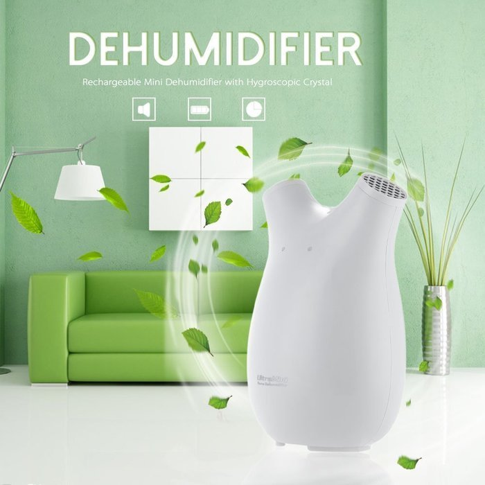 Hommii Portable Ultra-mini Semiconductor Dehumidifier Multi-mode Air Dryer Touch-screen Whisper-quiet Air Purification N3