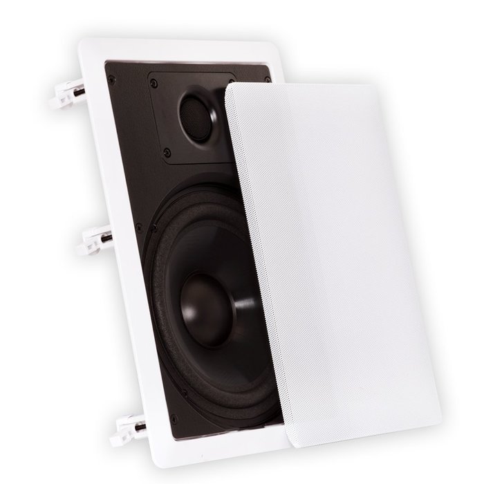 Theater Solutions 8 Inch In Wall Speakers Home Theater 4400 Watts 11 Pair Pack 11CS8W