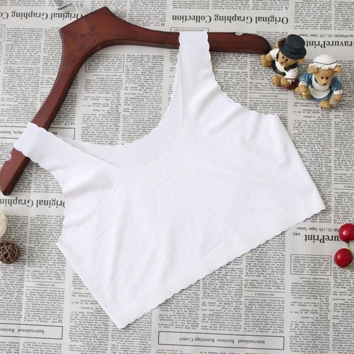 PHOTNO Women Vest Crop Top Bralette Bustier Tank Tops N4