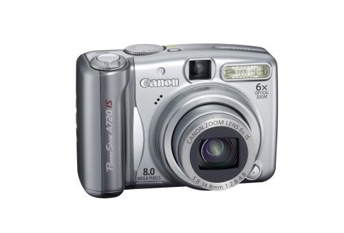 Canon PowerShot A720IS 8MP Digital Camera with 6x Optical Image Stabilized Zoom (OLD MODEL) N4