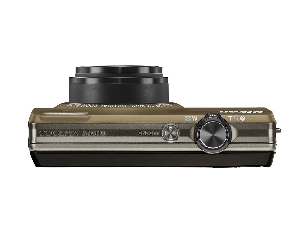 Nikon Coolpix S6000 14.2 MP Digital Camera with 7x Optical Vibration Reduction (VR) Zoom and 2.7-Inch LCD (Silver) N7
