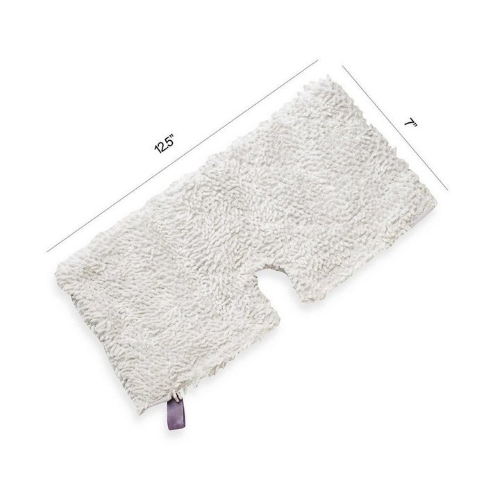 Ehdching 2pcs White Replacement Pads for Shark Steam Pocket Mops Household Microfiber Dust Pads Cleaning Pad N4