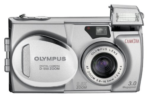 Olympus Camedia D-550 3MP Digital Camera w/ 2.8x Optical Zoom N2
