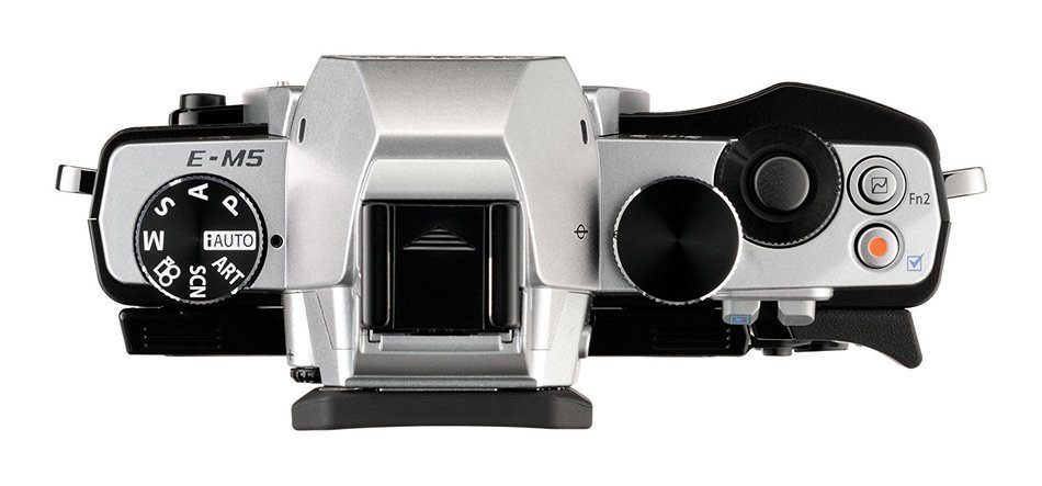 Olympus OM-D E-M5 16MP Live MOS Interchangeable Lens Camera with 3.0-Inch Tilting OLED Touchscreen and 12-50mm... N27